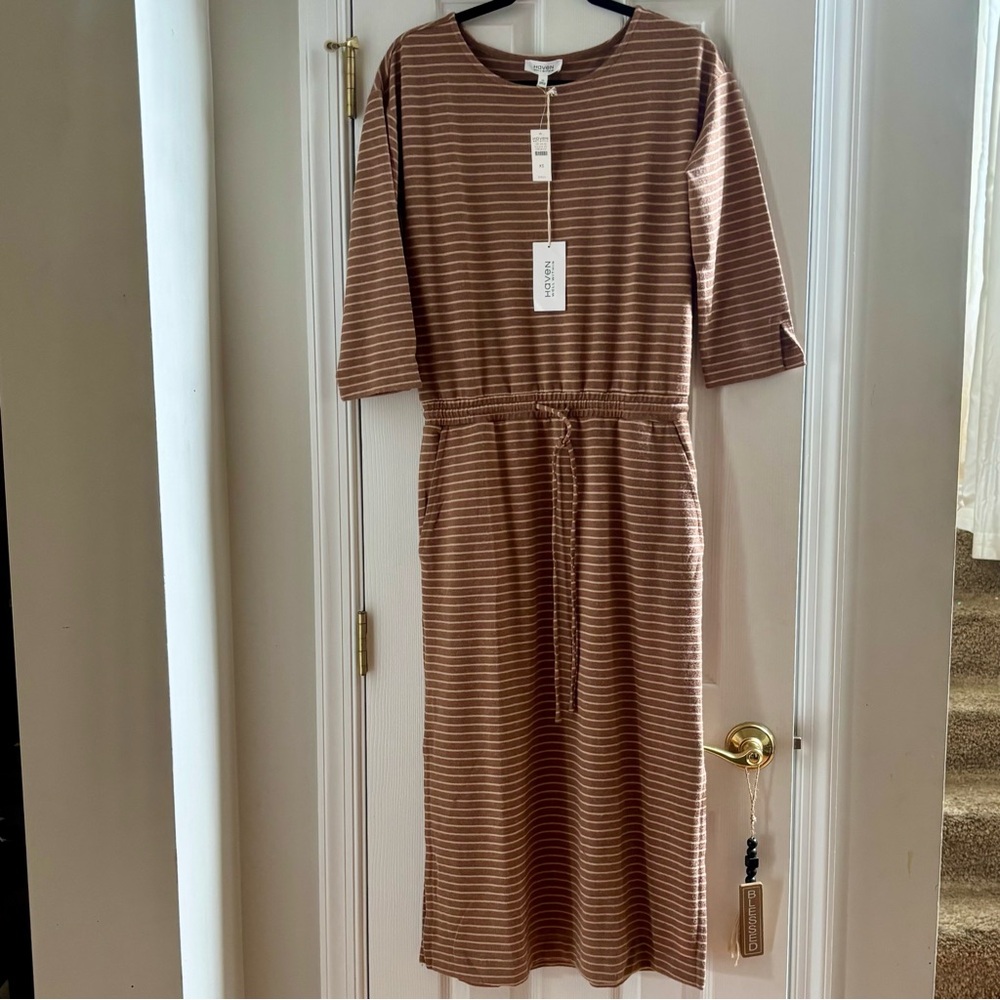 Haven Well Within Women’s Dress striped Size XS NWT